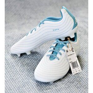 New! Size 5.5 Big Kid | Adidas Parley x Copa Pure.3 FG Sustainability Pack White